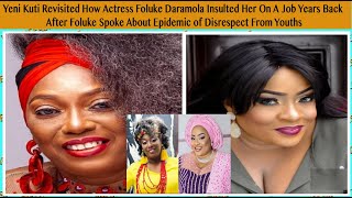 Actress Foluke Daramola Berates Naija Youths Over SM Disrespect And Elders Abuse But Was Accused of [upl. by Thury]