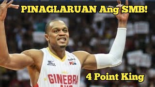 PINAGLARUAN Lang ni Justin Brownlee Ang BUONG SMB  4 POINT King  LTV [upl. by Romney]