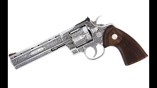 Colt Python 6” High Polished Engraved Special Edition 357 Magnum Crow Shooting Supply Exclusive [upl. by Gunner]