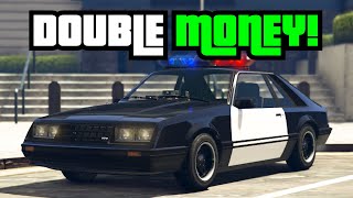 GTA 5  Event Week Preview  DOUBLE MONEY  New Police Cars Vehicle Discounts amp More [upl. by Kurth]