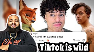 LARRAY  THIRST TRAP TIKTOKS  REACTION [upl. by Haimorej]