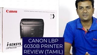 canon lbp6030b printer review TAMIL [upl. by Turnheim]