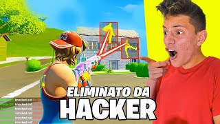 SCOPRO IL MIO AMICO AD USARE LE HACK SU FORTNITE [upl. by Ramu]