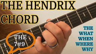 What Is The quotHendrix Chordquot And How Do We Use It Guitar Lesson [upl. by Jasen275]