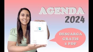 AGENDA 2024  IMPRIMIR GRATIS [upl. by Jeanna95]