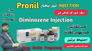 Injection Diminazene For Red Water And Theileria  Pronil Veterinary Injection Detail in Cattle [upl. by Donica]