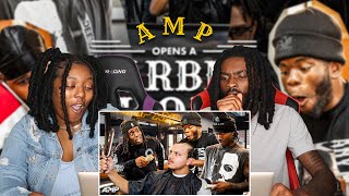 AMP OPENS A BARBERSHOP 2  REACTION [upl. by Dafna]