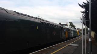 Deltic 37 47 and 41001 at Totton [upl. by Waugh]