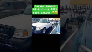 Carmax has loss their mind 🤯 carmax ford fordranger fordmaverick truck inflation carslover [upl. by Stillas]