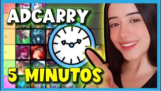 APRENDE COMO JUGAR ADCARRY EN 5 MINUTOS season14lol  Mamu  leagueoflegends [upl. by Merrili911]