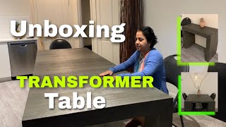 UNBOXING THE BEST DINING TABLE  COSTCOCA  LETS GO [upl. by Neetsuj]