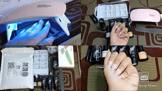 PolyGel Nail At Home  l bought polygail Nail Kit buying from Daraz amp I am shoked 😯😧 [upl. by Ofella971]