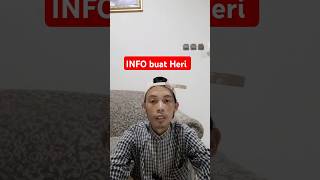 Info buat heri shortvideo fypシ゚ funny sundakomedi [upl. by Anitnerolf9]