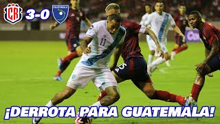 ⚽ COSTA RICA VENCIO A GUATEMALA AMISTOSO RUMBO AL MUNDIAL 2026 🏆 EN ZONA FUT [upl. by Initof431]