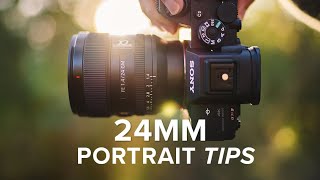 24mm Composition Tips You NEED to try for Portraits [upl. by Weywadt]