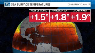 NOAA predicts ultrabusy 2024 Atlantic Hurricane Season [upl. by Mackenzie]