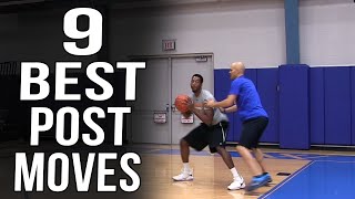 9 Best Basketball Moves to Score in the Paint Guard amp Post Moves [upl. by Teraj436]