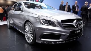 2014 MercedesBenz A45 AMG  2013 Geneva Motor Show [upl. by Naesad]