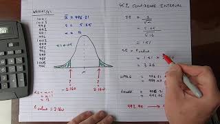 How ToCalculate the Confidence Interval for a Sample [upl. by Lowney]