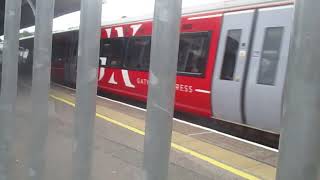 That Is a Gatwick Express Train Class 387226 In Cosham [upl. by Olimreh]