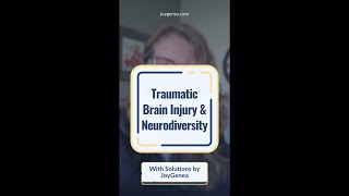 Traumatic Brain Injury amp Neurodiversity [upl. by Ahsiekan]