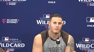 Manny Machado on ATL in Wild Card what changed for Padres Petco vibe amp unflappable Jackson Merrill [upl. by Faubion]