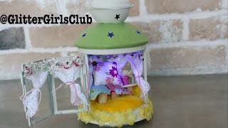 How to Make a Fairy House Lantern [upl. by Eenalem526]