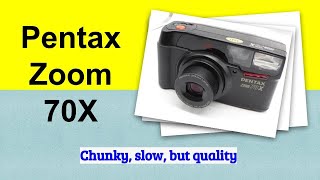 Pentax Zoom 70x review Chunky slow but quality [upl. by Ellebyam]