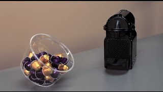 Nespresso Inissia How to  Directions for the first use [upl. by Hannahoj]