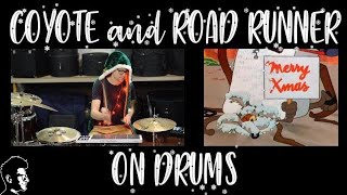 Coyote and Road Runner on drums  The Hybrid Drummer [upl. by Herriott379]