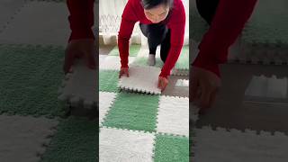 Puzzle Floor Mat Gadget Reviews 🤗 shorts [upl. by Flemings]