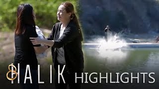 Helen pushes Jacky and Baby CJ in the river  Halik With Eng Subs [upl. by Neda267]