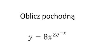 Pochodna funkcji jednej zmiennej cz5 Pochodna złożona [upl. by Duarte]