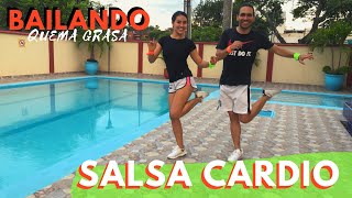 BAILANDO SALSA  CARDIO INTENSO  NUEVO RITMO ENTRENAMIENTO 20 MINUTOS  TONIFICACIÓN [upl. by Karlie]