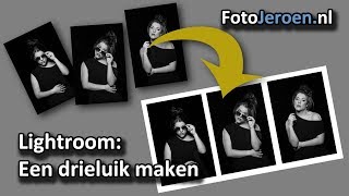 Met je fotos een drieluik maken Lightroom Classic [upl. by Leiso723]