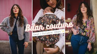 Bilan Couture  Sept  Octobre 2024 📅 [upl. by Leno]