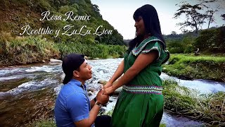 Roottilio Y Zulu Lion  Rosa Remix Official Video [upl. by Artimed559]