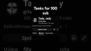 Tanks for 100 sub [upl. by Joelie]