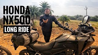 Long Touring on Honda NX500 [upl. by Epoh657]