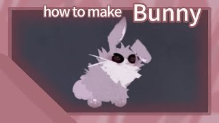 • How to make a Bunny •  Gacha Online tutorial  Roblox [upl. by Riancho]