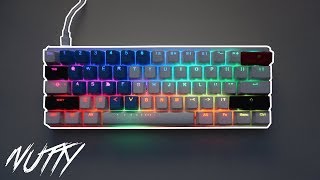 Vortex POK3R White Case RGB UNBOXING amp REVIEW Cherry Mx Brown Switches [upl. by Seleta]