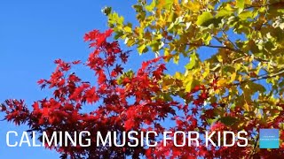 Quiet Classroom Music For Children  Fall Leaves Calming Music For Kids reading music for students [upl. by Dorion662]