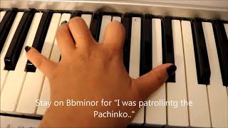 Mr and Mrs Smiths Mondo Bongo Piano Tutorial Chords [upl. by Funda]