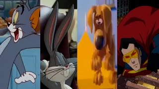 1 Second From Every Animated Warner Bros New Line Cinema and Warner Bros International Movies [upl. by Neeham298]