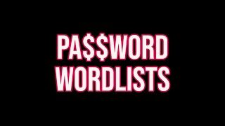 Create Password Wordlists like a Pro [upl. by Yila]