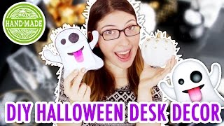 DIY Halloween Desk Decor  HGTV Handmade [upl. by Yellat]