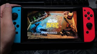 Call Of Duty WarZone Nintendo Switch V1 Gameplay [upl. by Atilam]