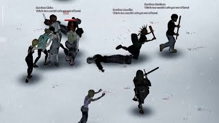 Taking on a horde with an NPC group  Project Zomboid [upl. by Netsirc]