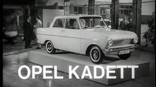 Historische Autowerbung Opel Kadett [upl. by Ivz]