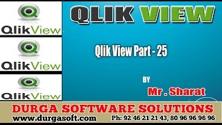 QlikView Part  25 by Shrat [upl. by Rochemont]